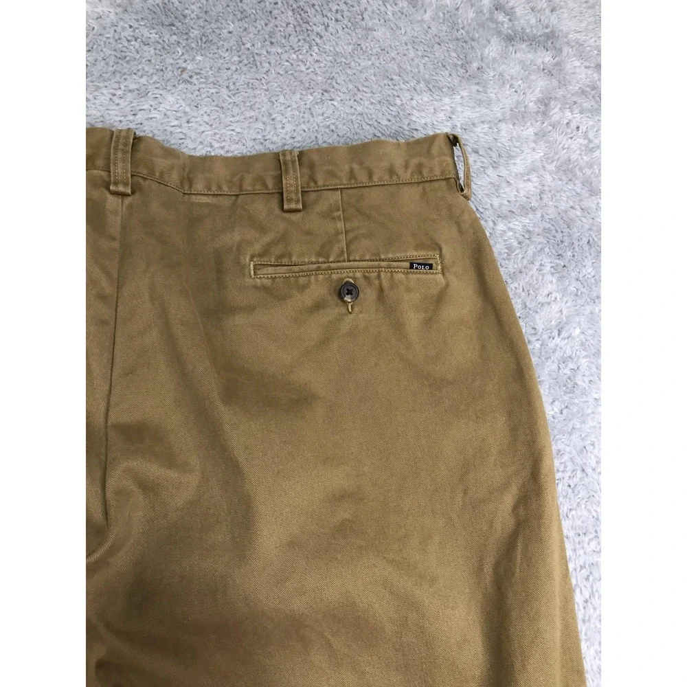 Polo Ralph Lauren Pants Mens 40x30 (Tag 40x32) Brown Classic Fit Chino